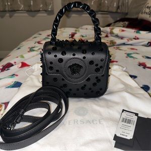 Versace La Medusa studded bag
